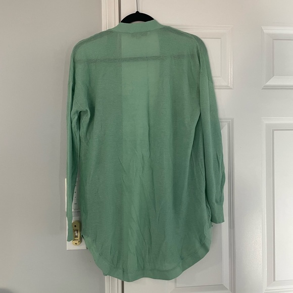 Loft lightweight cardigan in mint green - Picture 6 of 8